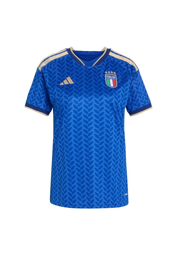 Adidas - Koszulka Italy 26 Home. Kolor: niebieski. Sport: bieganie