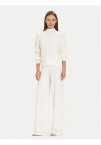 Guess Spodnie dzianinowe W5BB52 Z1192 Écru Regular Fit. Materiał: syntetyk #4