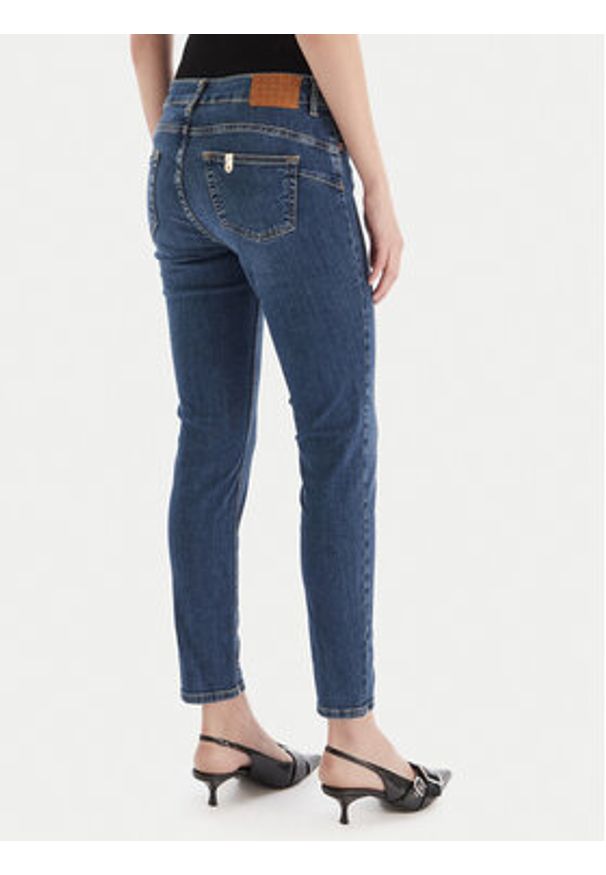 Liu Jo Jeansy UF5035 D0236 Granatowy Slim Fit. Kolor: niebieski