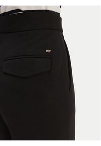 TOMMY HILFIGER - Tommy Hilfiger Spodnie materiałowe WW0WW47799 Czarny Straight Fit. Kolor: czarny. Materiał: syntetyk #3