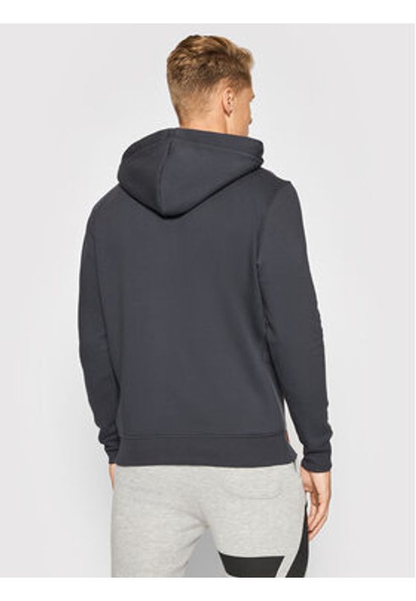 Alpha Industries Bluza Basic 178312 Granatowy Regular Fit. Kolor: niebieski. Materiał: bawełna