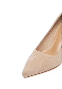 DeeZee Szpilki BK-0807 Beżowy. Kolor: beżowy. Materiał: skóra. Obcas: na szpilce #6