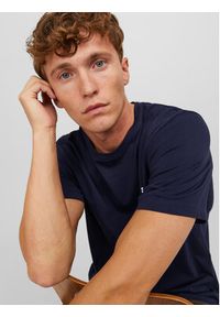 Jack & Jones - Jack&Jones T-Shirt Paulos 12245087 Niebieski Standard Fit. Kolor: niebieski. Materiał: bawełna #5