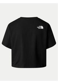 The North Face T-Shirt Simple Dome NF0A87U4 Czarny Relaxed Fit. Kolor: czarny. Materiał: bawełna #4