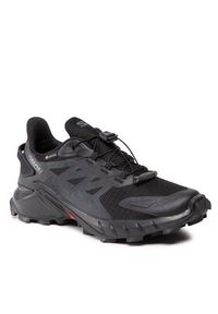 salomon - Salomon Buty do biegania Supercross 4 Gtx W GORE-TEX 417339 20 V0 Czarny. Kolor: czarny. Materiał: materiał. Technologia: Gore-Tex #4