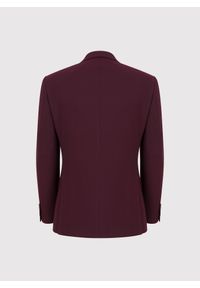 Pako Lorente - PAKO LORENTE – Bordowy garnitur męski. Kolor: czerwony. Materiał: poliester, wiskoza, elastan #4