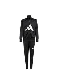 Adidas - Dres Essentials Climacool Kids. Kolor: biały, wielokolorowy, czarny. Materiał: dresówka