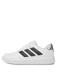 Adidas - adidas Sneakersy Courtblock IF6493 Biały. Kolor: biały. Materiał: skóra #5