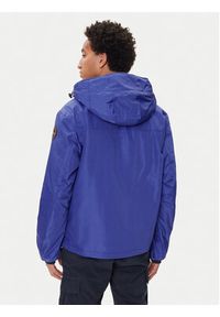 Napapijri Kurtka anorak Rainforest Next NP0A4IB9 Niebieski Regular Fit. Kolor: niebieski. Materiał: syntetyk #3