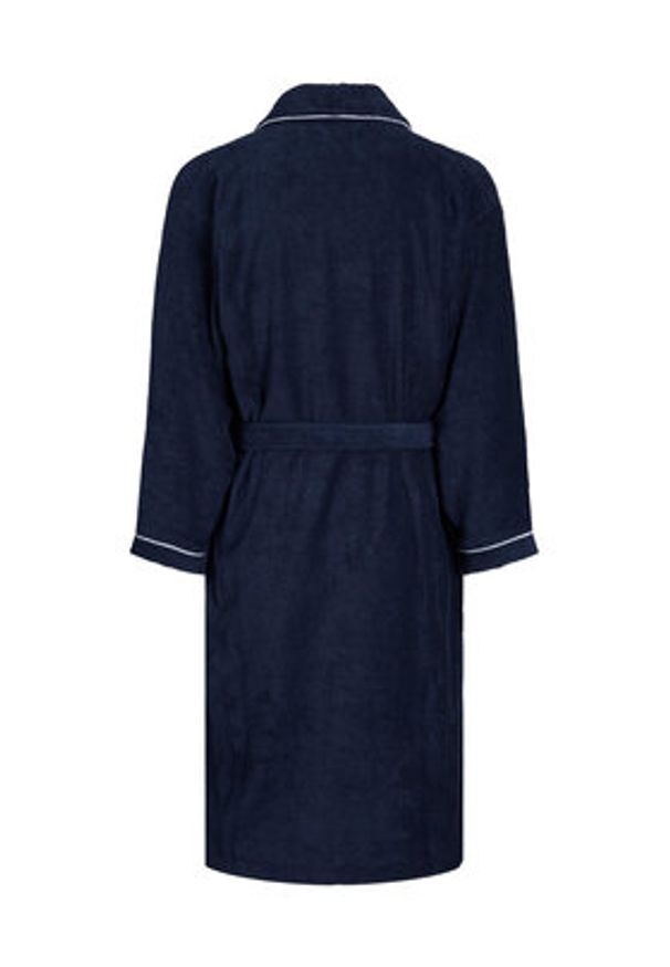 Jack & Jones Szlafrok 12245342 Granatowy. Kolor: niebieski. Materiał: bawełna