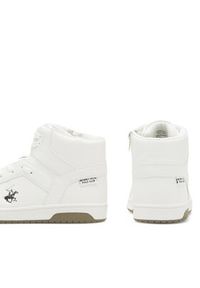 Beverly Hills Polo Club Sneakersy NP-BOOM Biały. Kolor: biały. Materiał: skóra #5