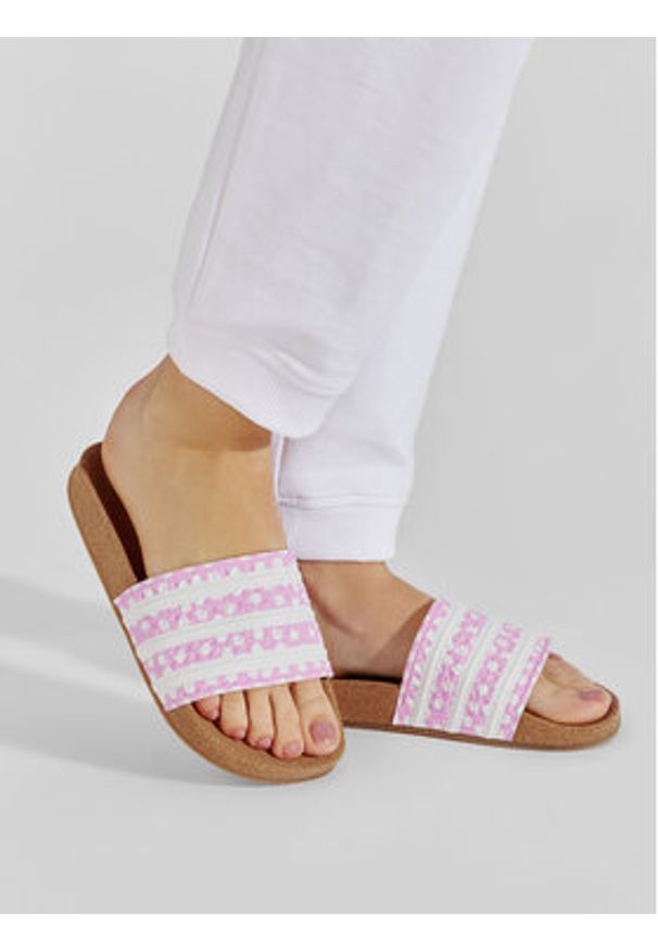Adidas - adidas Klapki adilette W GX9483 Różowy. Kolor: różowy