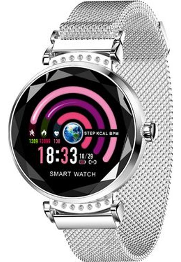 Smartwatch Smart And You H2 Srebrny (H02). Rodzaj zegarka: smartwatch. Kolor: srebrny