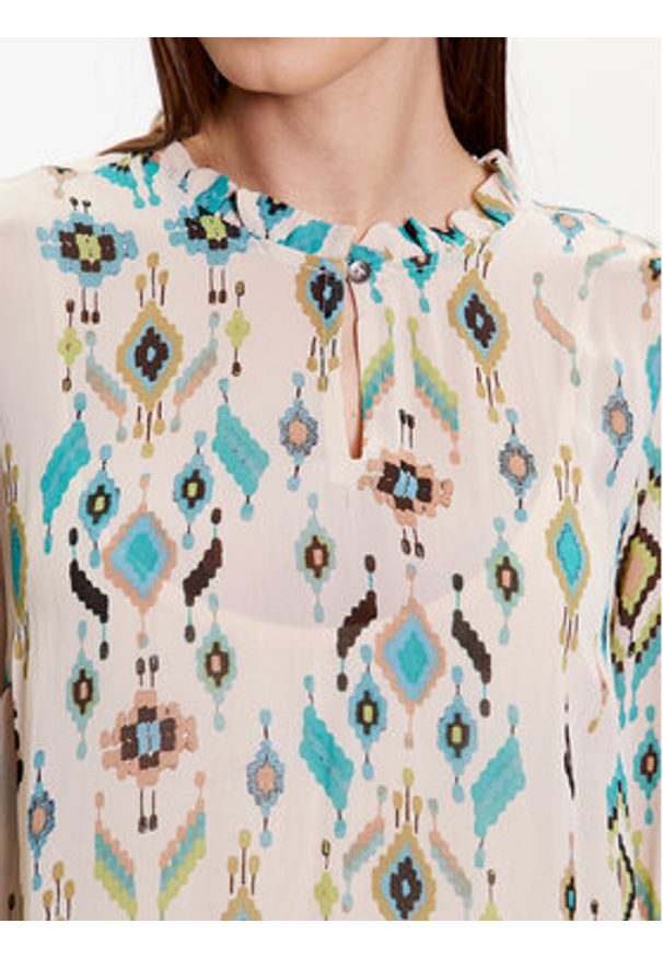 Cream Sukienka codzienna Esra 10611175 Niebieski Regular Fit. Okazja: na co dzień. Kolor: niebieski. Materiał: wiskoza. Typ sukienki: proste. Styl: casual