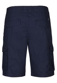 Petrol Industries Szorty materiałowe M-1050-SHO600 Granatowy Cargo Fit. Kolor: niebieski. Materiał: bawełna #7
