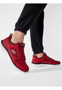 skechers - Skechers Sneakersy New World 232069/RDBK Czerwony. Kolor: czerwony. Materiał: materiał #3