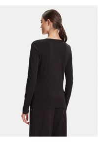 EA7 Emporio Armani Bluzka 7W000456 AF10373 UC001 Czarny Slim Fit. Kolor: czarny. Materiał: bawełna #2