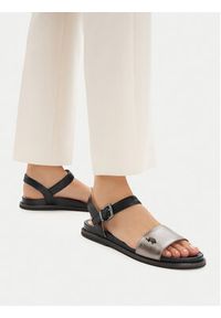 U.S. Polo Assn. Sandały EO-ADELI001W/6L1 Srebrny. Kolor: srebrny. Materiał: skóra #6