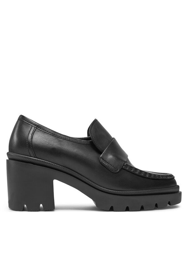Loafersy HÖGL. Kolor: czarny