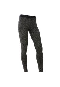 DOMYOS - Legginsy dziecięce Domyos 500. Kolor: czarny. Materiał: materiał, bawełna, elastan #1