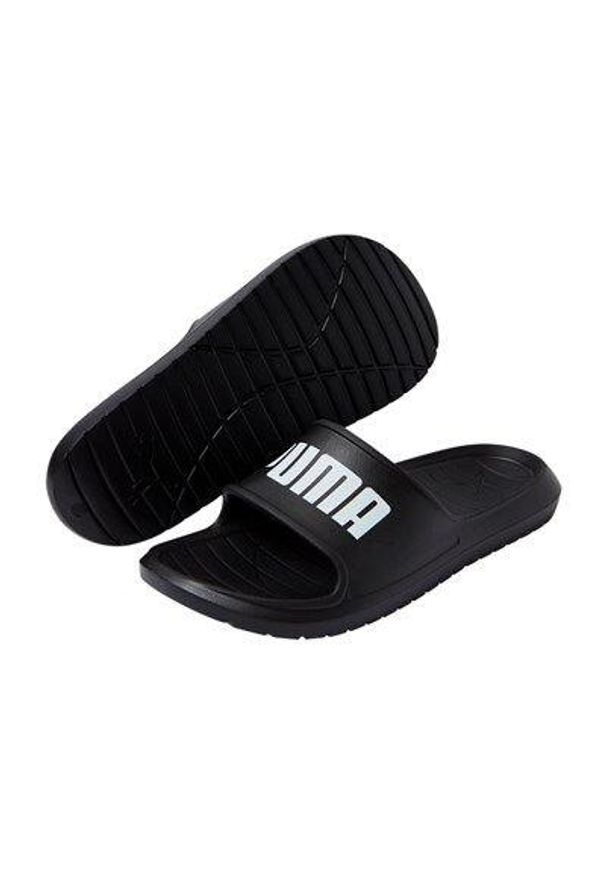 Klapki męskie Puma Divecat V2 Lite. Kolor: czarny, biały, wielokolorowy. Materiał: syntetyk, materiał. Styl: sportowy