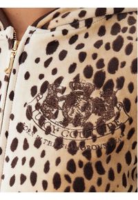 Juicy Couture Bluza JCGAS225012A Beżowy Slim Fit. Kolor: beżowy. Materiał: bawełna #4