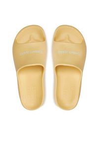 Tommy Jeans Klapki Tjw Chunky Flatform Slide EN0EN02454 Żółty. Kolor: żółty