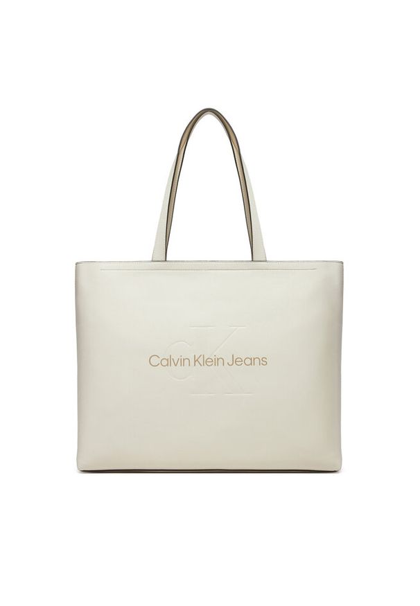 Torebka Calvin Klein Jeans. Kolor: biały
