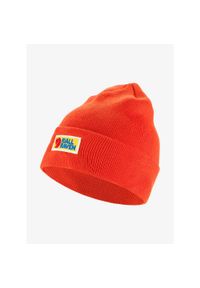 Fjällräven - Czapka zimowa Fjallraven Vardag Classic Beanie - flame orange. Kolor: pomarańczowy. Sezon: zima