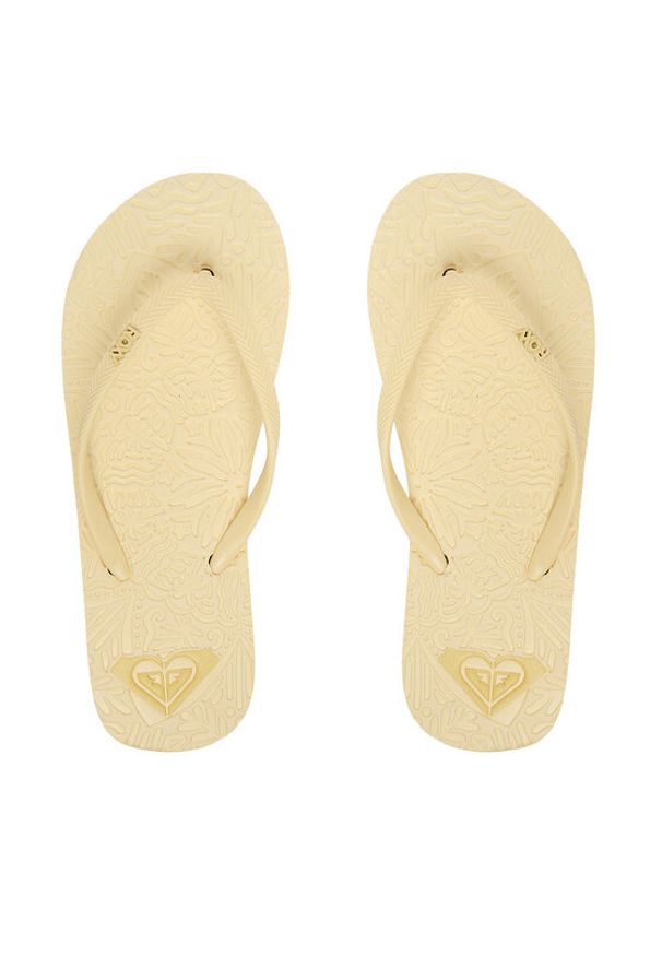 Roxy Klapki CEOWB-SS25-3C021 Żółty jasny. Kolor: żółty. Materiał: syntetyk