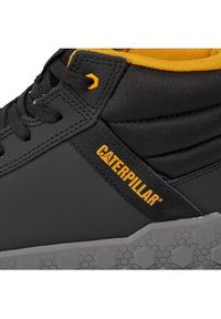 CATerpillar Sneakersy Hex + P111350 Czarny. Kolor: czarny. Materiał: skóra