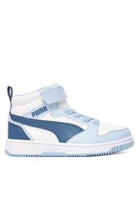 Puma Sneakersy Rebound V6 Mid Ac+ Ps 393832 32 Biały. Kolor: biały. Materiał: skóra