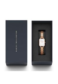 Daniel Wellington Zegarek Quadro DW00100620 Złoty. Kolor: złoty #5