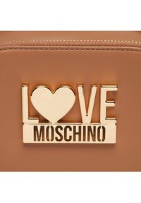 Love Moschino - LOVE MOSCHINO Torebka JC4028PP1HLK0201 Brązowy. Kolor: brązowy. Materiał: skórzane