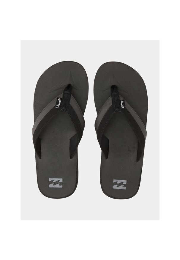 Japonki plażowe męskie Billabong All Day Impact. Okazja: na plażę. Kolor: czarny. Styl: sportowy