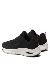 skechers - Skechers Sneakersy Titan 232200/BKW Czarny. Kolor: czarny. Materiał: materiał #3