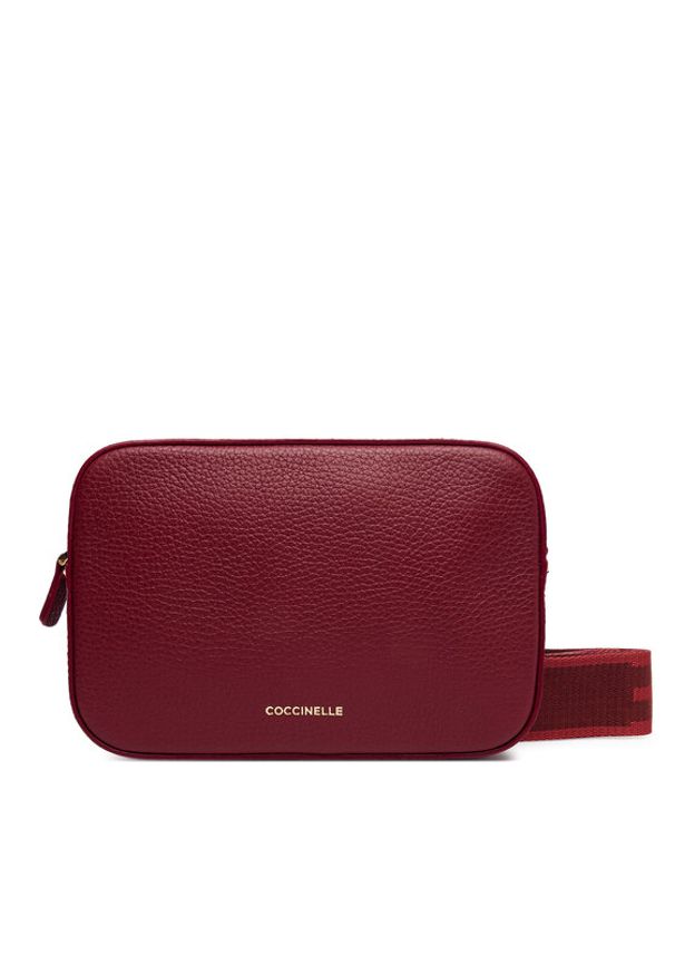Coccinelle Torebka MN5 Tebe E5 MN5 55 I1 01 Bordowy. Kolor: czerwony. Materiał: skórzane
