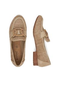 Mustang Loafersy 1489-402 Beżowy. Kolor: beżowy. Materiał: materiał #3