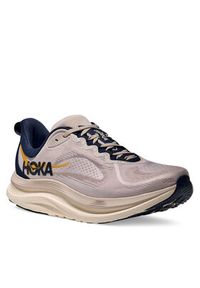 HOKA - Hoka Buty do biegania Kawana 3 1171894 Beżowy. Kolor: beżowy. Materiał: materiał #5