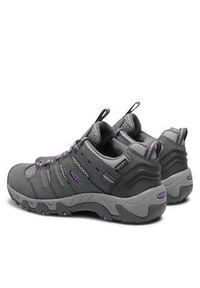 keen - Keen Trekkingi Koven Wp W 1025157 Szary. Kolor: szary. Materiał: skóra #4