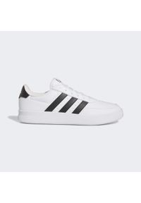 Adidas - Breaknet 2.0 Shoes. Kolor: biały, czarny, wielokolorowy. Materiał: materiał