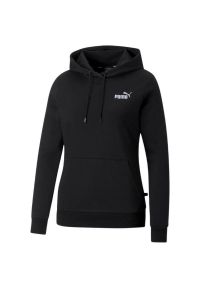 Puma - Bluza Z Haftem ESS+ Dla Kobiet. Kolor: czarny. Wzór: haft
