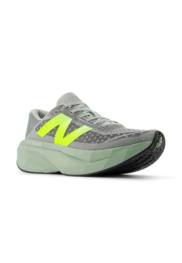 Buty męskie New Balance FuelCell SuperComp Trainer v3 MRCX25R – szare. Kolor: szary. Materiał: materiał, guma, włókno. Szerokość cholewki: normalna. Sport: fitness, bieganie