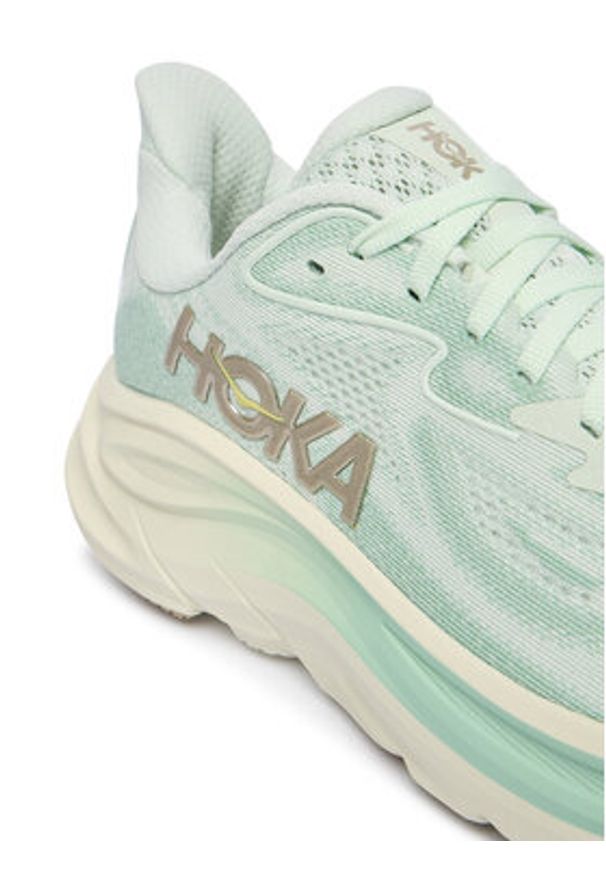 HOKA - Hoka Buty do biegania Clifton 10 1162031 Turkusowy. Kolor: turkusowy. Materiał: materiał