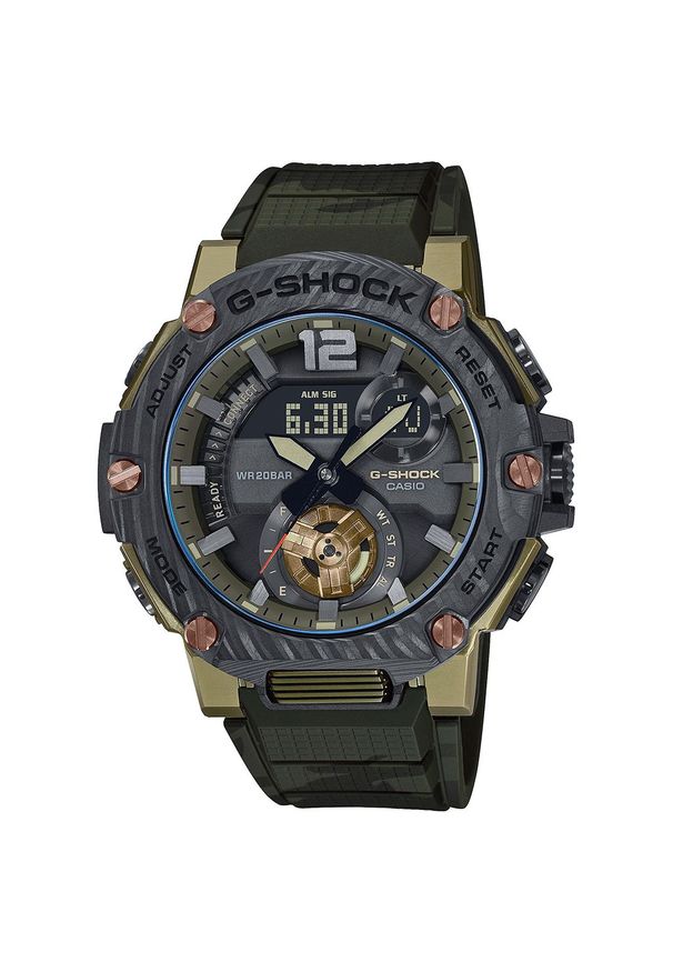 Casio - CASIO ZEGAREK G-SHOCK G-STEEL GST-B300XB-1A3ER. Rodzaj zegarka: cyfrowe. Materiał: tworzywo sztuczne. Styl: sportowy