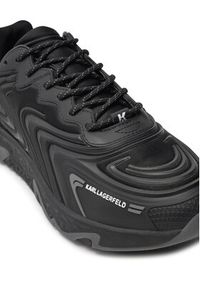 Karl Lagerfeld - KARL LAGERFELD Sneakersy KL52414F Czarny. Kolor: czarny. Materiał: materiał #3