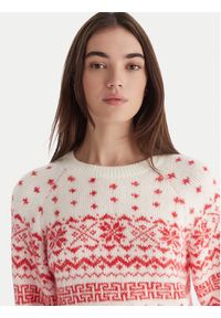 only - ONLY Sweter Xmas Nordic 15354824 Czerwony Regular Fit. Kolor: czerwony. Materiał: syntetyk #8