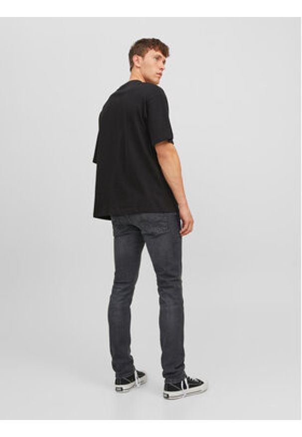 Jack & Jones Jeansy Glenn 12243595 Czarny Slim Fit. Kolor: czarny