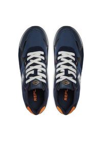 Replay Sneakersy GMS1D .000.C0052T Granatowy. Kolor: niebieski. Materiał: materiał