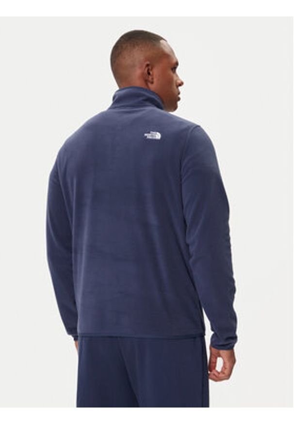 The North Face Polar Glacier NF0A8D0Q Granatowy Regular Fit. Kolor: niebieski. Materiał: syntetyk